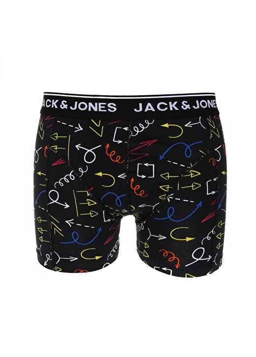 Jack & Jones Siyah Erkek Boxer 12225095_JACSIGN TRUNK TRY 1