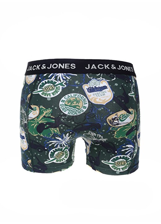 Jack & Jones Koyu Yeşil Erkek Boxer 12225097_JACCAR TRUNK TRY 2