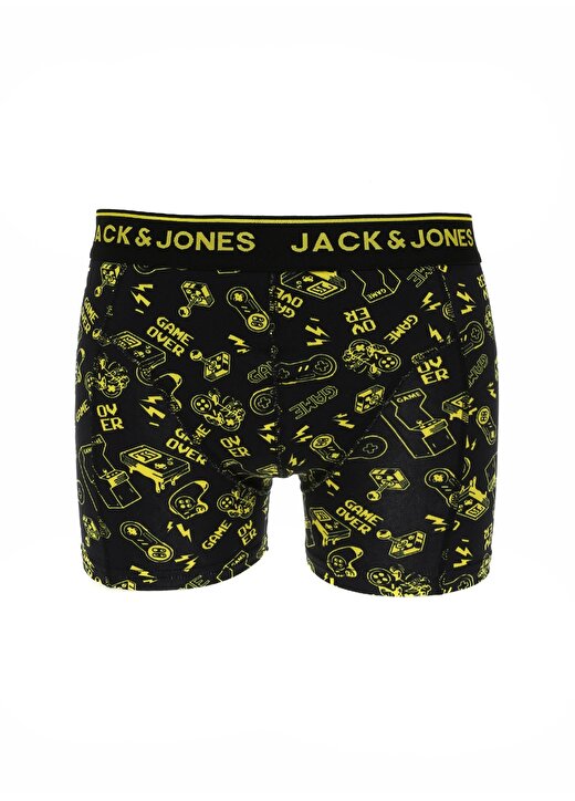 Jack & Jones Siyah Erkek Boxer 12225100_JACELEMENTS TRUNK TRY 1
