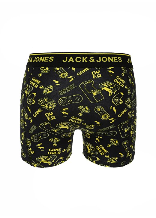 Jack & Jones Siyah Erkek Boxer 12225100_JACELEMENTS TRUNK TRY 2