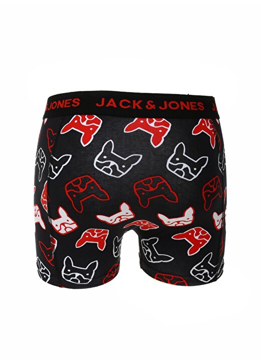 Jack & Jones Koyu Siyah Erkek Boxer 12225104_JACHUGO DOG TRUNK TRY 2
