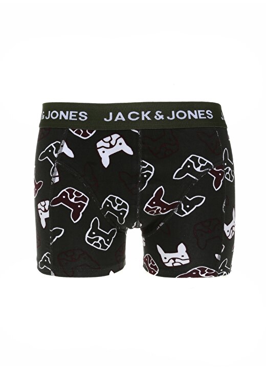 Jack & Jones Yeşil Erkek Boxer 12225104_JACHUGO DOG TRUNK TRY 1