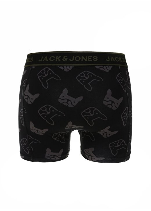 Jack & Jones Koyu Yeşil Erkek Boxer 12225104_JACHUGO DOG TRUNK TRY 2