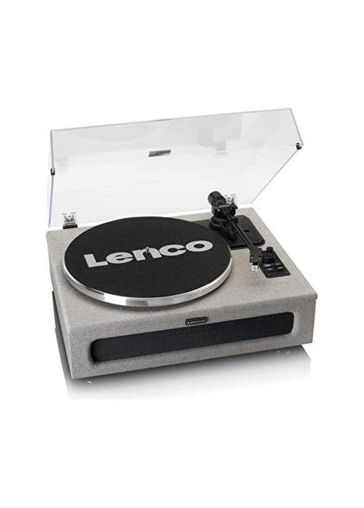 Lenco LS-440 GY Gri 4 Hoparlörlü Bluetoothlu Pikap Plak Çalar 2