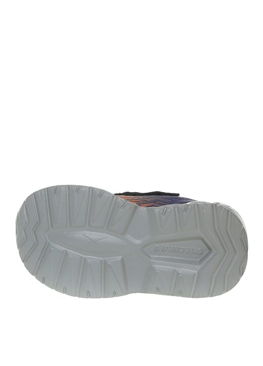 Skechers Gri - Turuncu Bebek Yürüyüş Ayakkabısı 401503N CCOR MAGNA 3