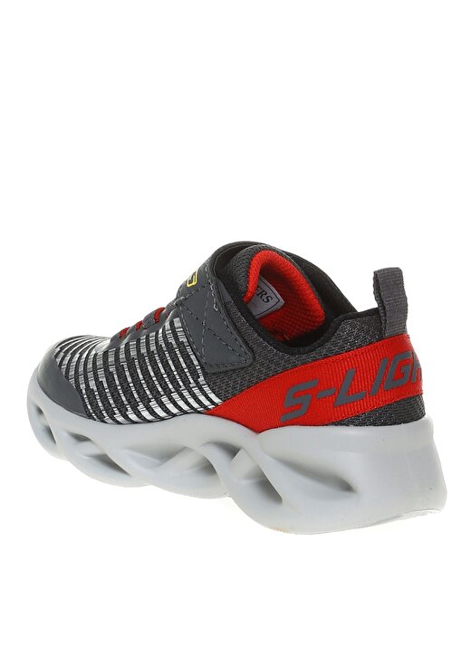 Skechers Kırmızı - Koyu Gri Erkek Çocuk Yürüyüş Ayakkabısı 401650L CCRD TWISTY BRIGHT 2