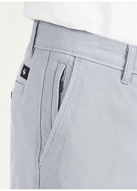 Dockers Orta Bel Slim Paça Slim Fit Gri Erkek Pantolon A1419-0007 3