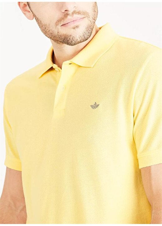 Dockers Slim Fit Sarı Erkek Rib Collar Polo T-Shirt A1159-0031 2