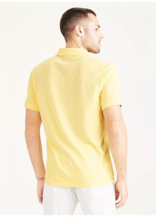 Dockers Slim Fit Sarı Erkek Rib Collar Polo T-Shirt A1159-0031 3