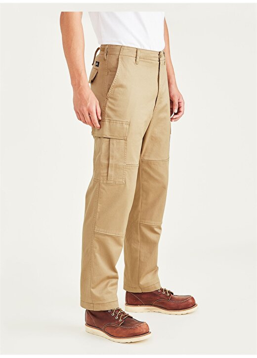 Dockers Orta Bel Straight Paça Straight Bej Erkek Pantolon A1722-0001 3