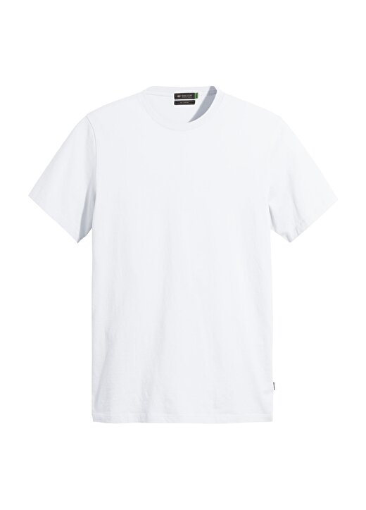 Dockers Slim Fit Beyaz Erkek Crewneck T-Shirt A3143-0000 1