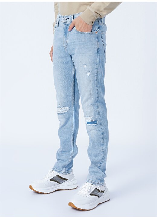 Levis Normal Bel Slim Fit Açık Mavi Erkek Denim Pantolon 512 SLİM TAPER 3