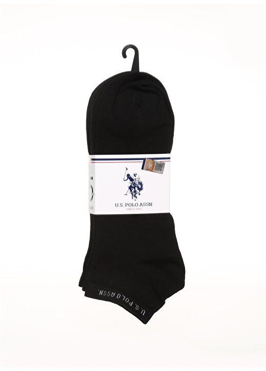 U.S. Polo Assn. Siyah Erkek Çorap JAMES-SK22-5.VR046 1