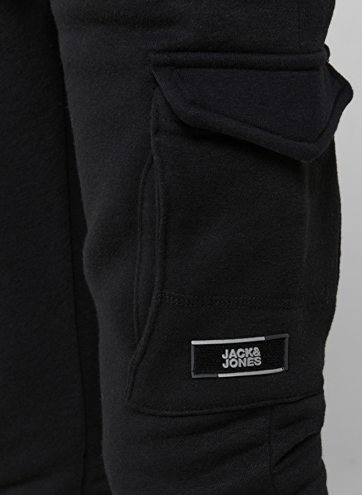 Jack & Jones Siyah Erkek Çocuk Düz Eşofman Altı JPSTGORDON JJCLASSIC SWEAT PANT JNR     4