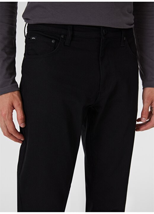 Lee Cooper Yüksek Bel Rahat Siyah Erkek Denim Pantolon 231 LCM 121006 RICKY STAY BLACK 4
