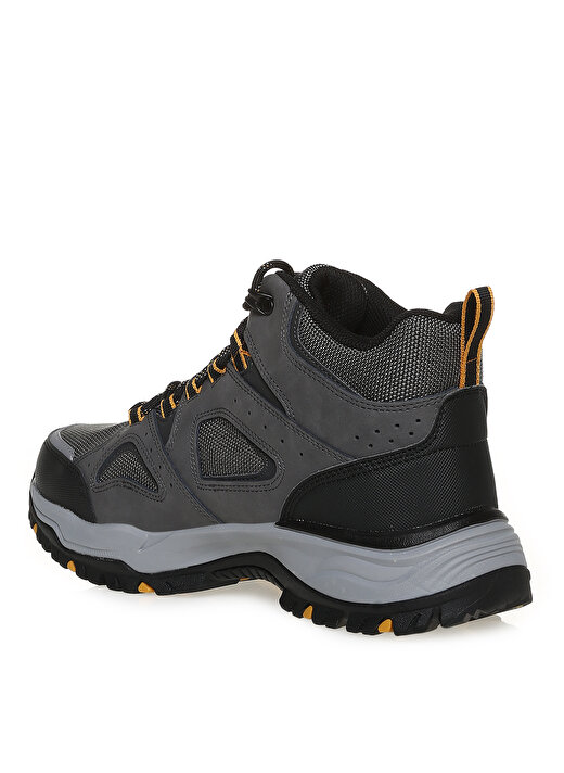 Skechers Gri Erkek Deri Outdoor Bot 204628 CHAR 2