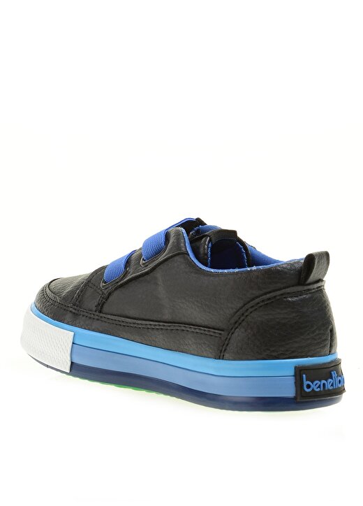 Benetton Siyah - Mavi Erkek Çocuk Günlük Ayakkabı BN-30441 2