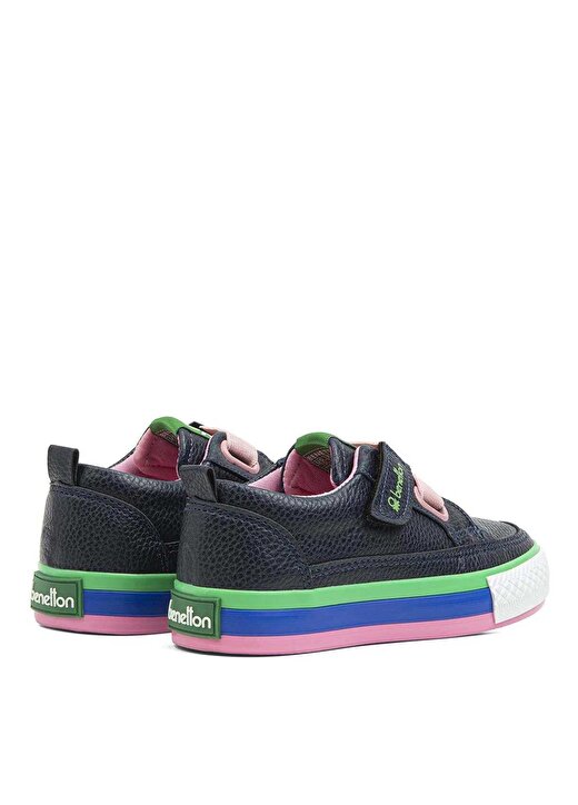 Benetton Siyah - Yeşil Erkek Çocuk Günlük Ayakkabı BN-30441 4