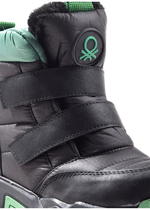 Benetton Siyah - Yeşil Erkek Çocuk Günlük Ayakkabı BN-70000 2
