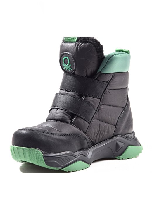 Benetton Siyah - Yeşil Erkek Çocuk Günlük Ayakkabı BN-70000 3