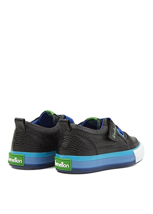 Benetton Siyah - Mavi Erkek Çocuk Sneaker BN-30445 3