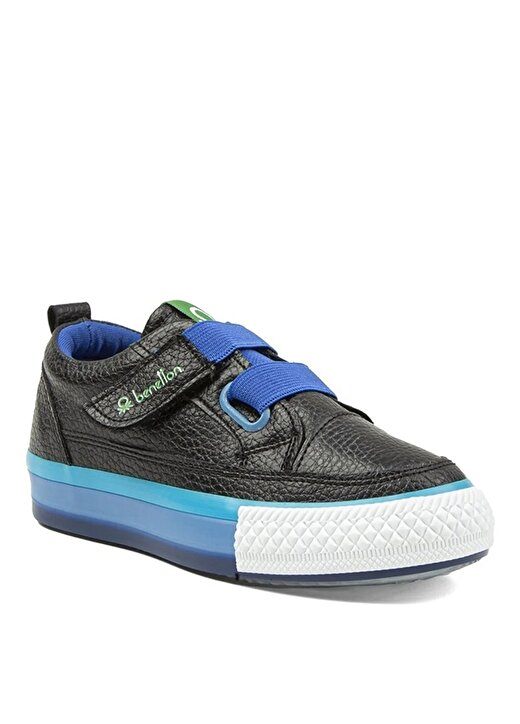 Benetton Siyah - Mavi Erkek Çocuk Sneaker BN-30445 4