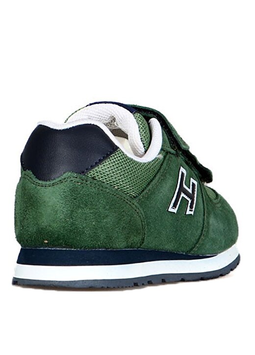 Hammer Jack Yeşil Çocuk Deri Sneaker PERU F 3