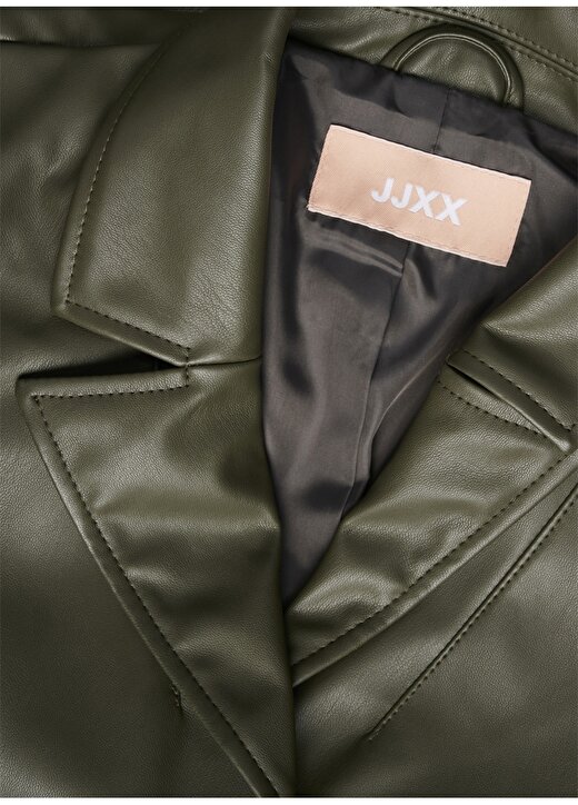 JJXX Regular Fit Haki Kadın Shacket Ceket 12217822 3