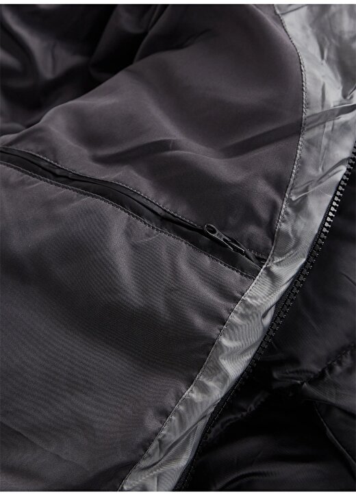 Skechers Siyah Erkek Ceket M Outerwear Colorblock Padded Jacke 3