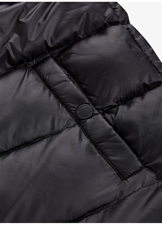 Skechers Siyah Erkek Ceket M Outerwear Colorblock Padded Jacke 4