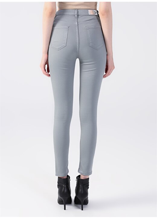 Pierre Cardin Yüksek Bel Skinny Fit Mint Kadın Pantolon ANZOR-22K 4