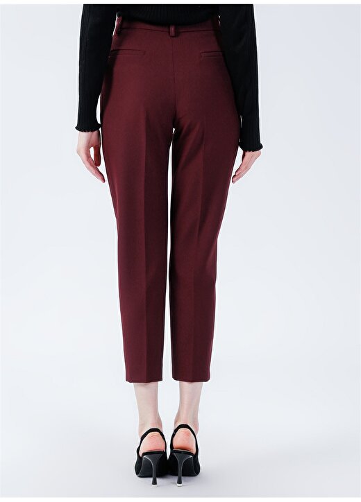 Pierre Cardin Yüksek Bel Normal Kırmızı Kadın Pantolon MONICA-P 4