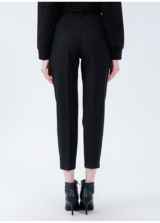 Pierre Cardin Yüksek Bel Normal Siyah Kadın Pantolon MONICA-P 4
