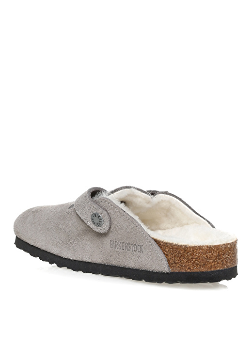 Birkenstock Taş Kadın Kışlık Ev Terliği 1017651 BOSTON 2