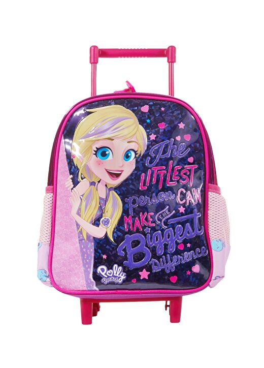 Me Çanta Çok Renkli Kız Çocuk Çekçekli Çanta 21471 POLLY POCKET 1