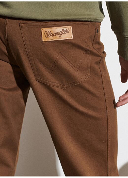 Wrangler Normal Bel Bol Kesim Erkek Denim Pantolon W12193248 Texas Straight Pantolon 4