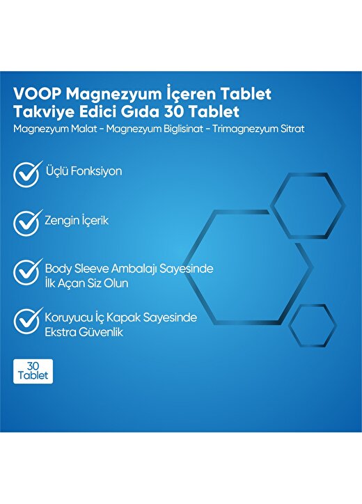 Voop Magnezyum İçeren Tablet 3