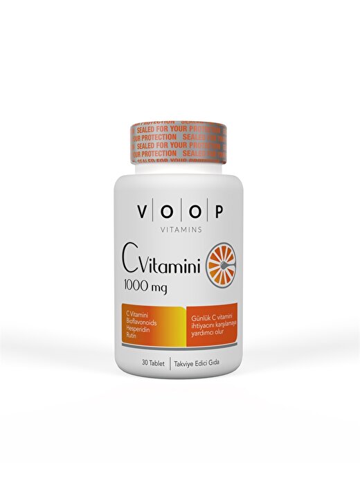 Voop Vitamin C + Turunçgil Bioflavonoid 1