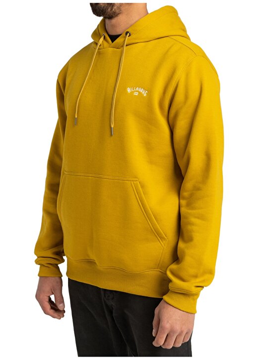 Billabong Sarı Erkek Kapüşonlu Sweatshirt F1FL12 ARCH PO 2
