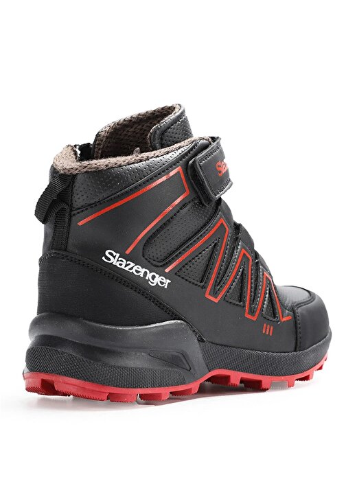 Slazenger Siyah - Kırmızı Erkek Çocuk Outdoor Ayakkabısı SA21OF004-506 4