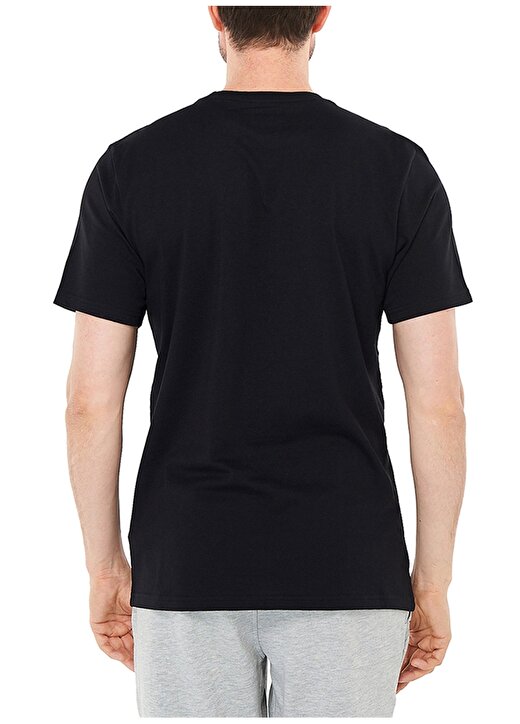 Columbia O Yaka Düz Siyah Erkek T-Shirt CS0282 CSC M BASIC SM LOGO BRUSHED 2