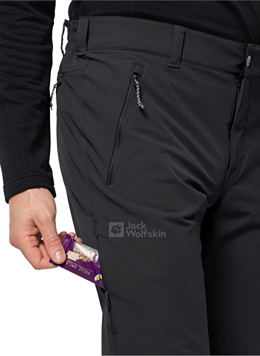 Jack Wolfskin Normal Paça Siyah Erkek Outdoor Pantolonu 1503755-6000 ACTIVATE XT PANTS M 2