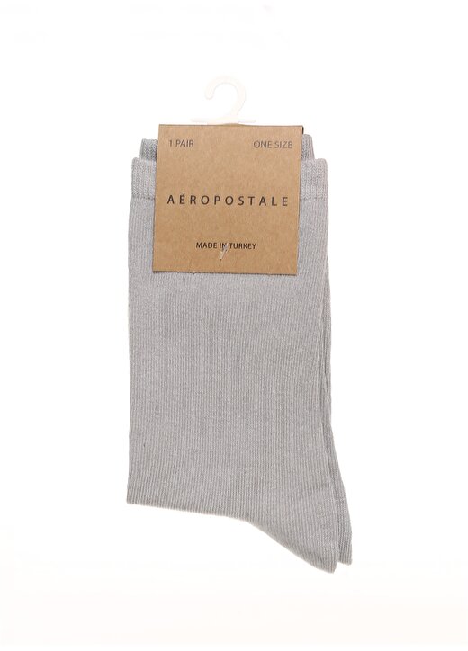 Aeropostale Gri Kadın Soket Çorap MHLSOKET01 1