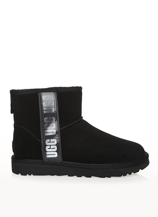 Ugg Deri Siyah Kadın Bot 1134962 2