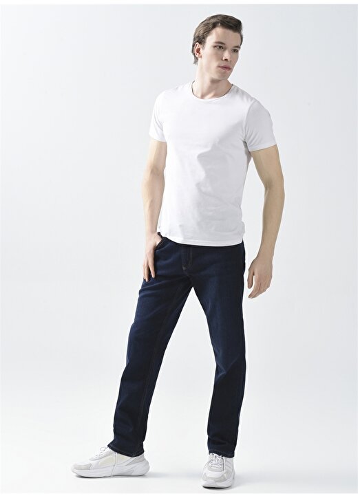 Armani Exchange Normal Bel Straight Erkek Denim Pantolon 6LZJ16 1500-INDIGO DENIM 1