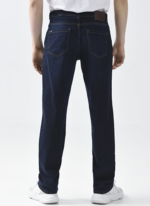 Armani Exchange Normal Bel Straight Erkek Denim Pantolon 6LZJ16 1500-INDIGO DENIM 4