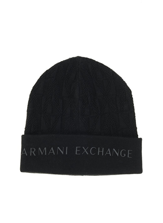 Armani Exchange Siyah Erkek Bere 954660 00020-NERO 1