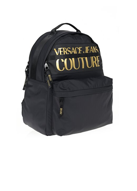 Versace Jeans Couture Siyah Erkek 20/31X42x18 Cm Sırt Çantası 73YA4B90 2