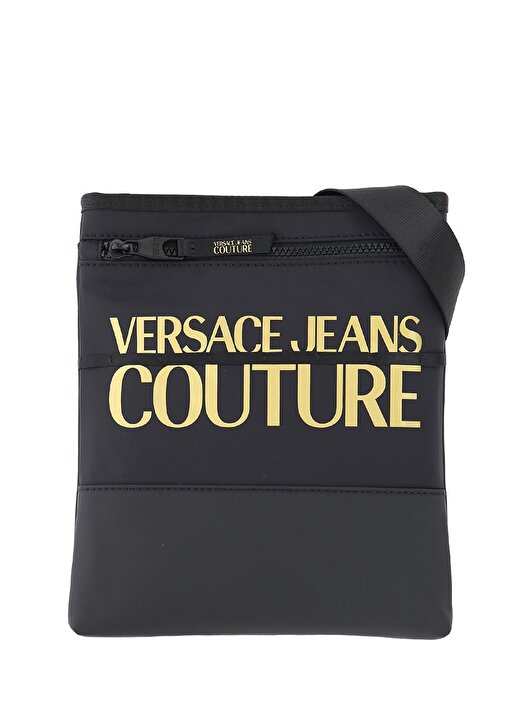 Versace Jeans Couture Siyah Erkek Postacı Çantası 73YA4B95 BLACK/GOLD POSTACI ÇANTASI 1