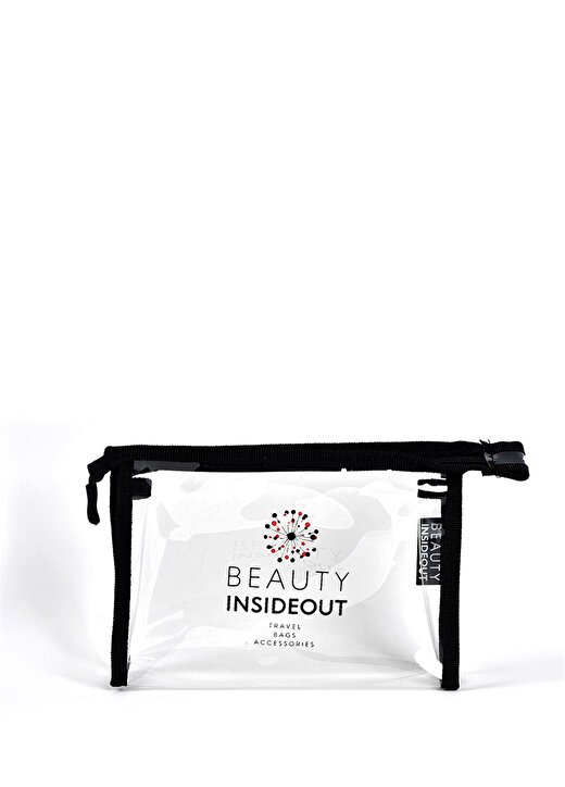 Beauty Insideout Şeffaf Güzellik & Makyaj Çantası – Küçük Boy 4